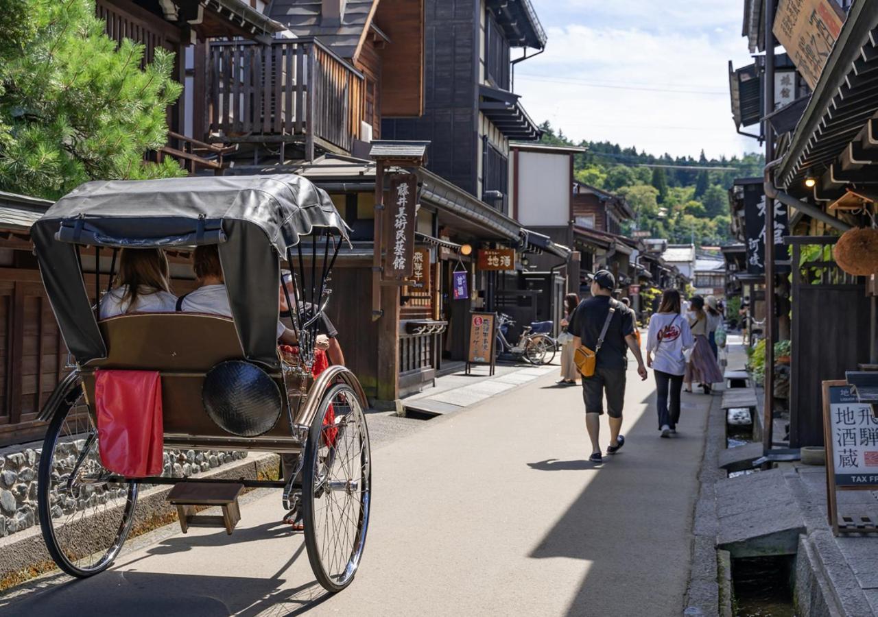 Hotel 筋肉と自然と遊ぶ宿 田島館 Takayama  Exterior foto